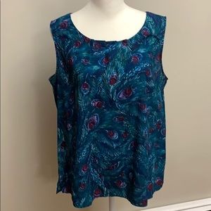 Talbots sleeveless tank